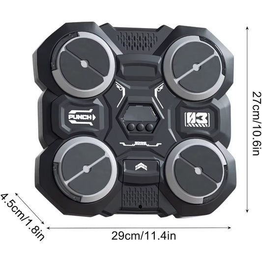 Bluetooth-Compatible Music Boxing Machine for Children - Smart Wall-Mounted Design